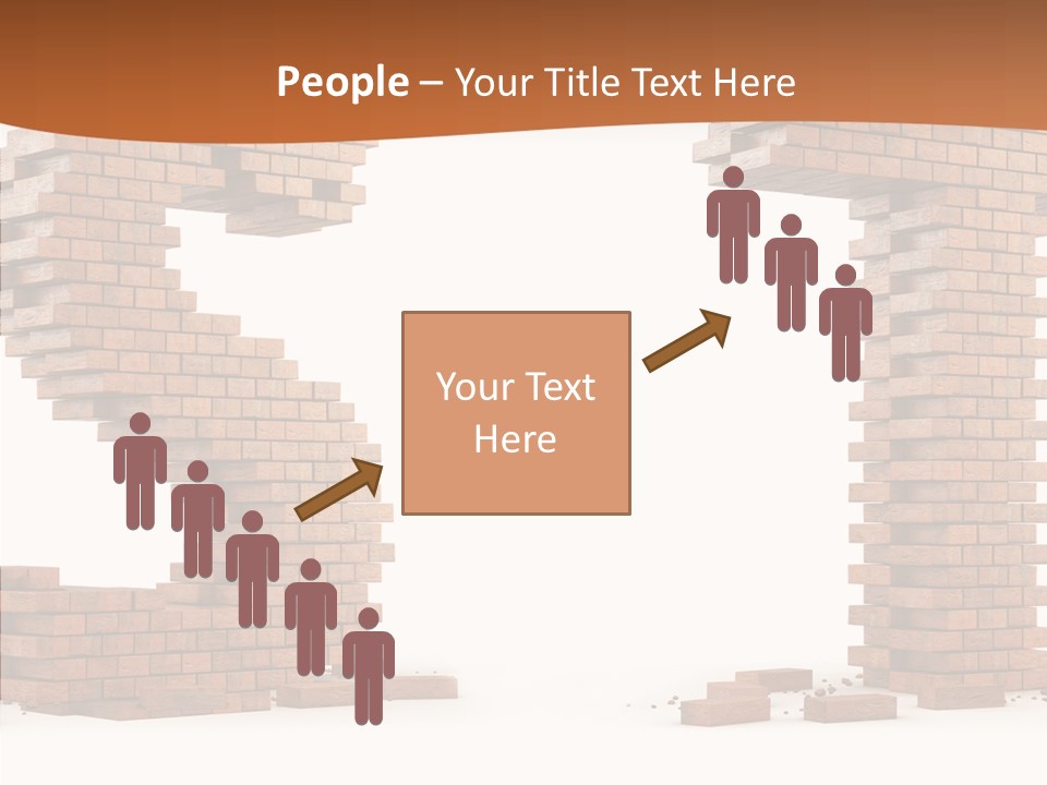 Shape Upper Texture PowerPoint Template
