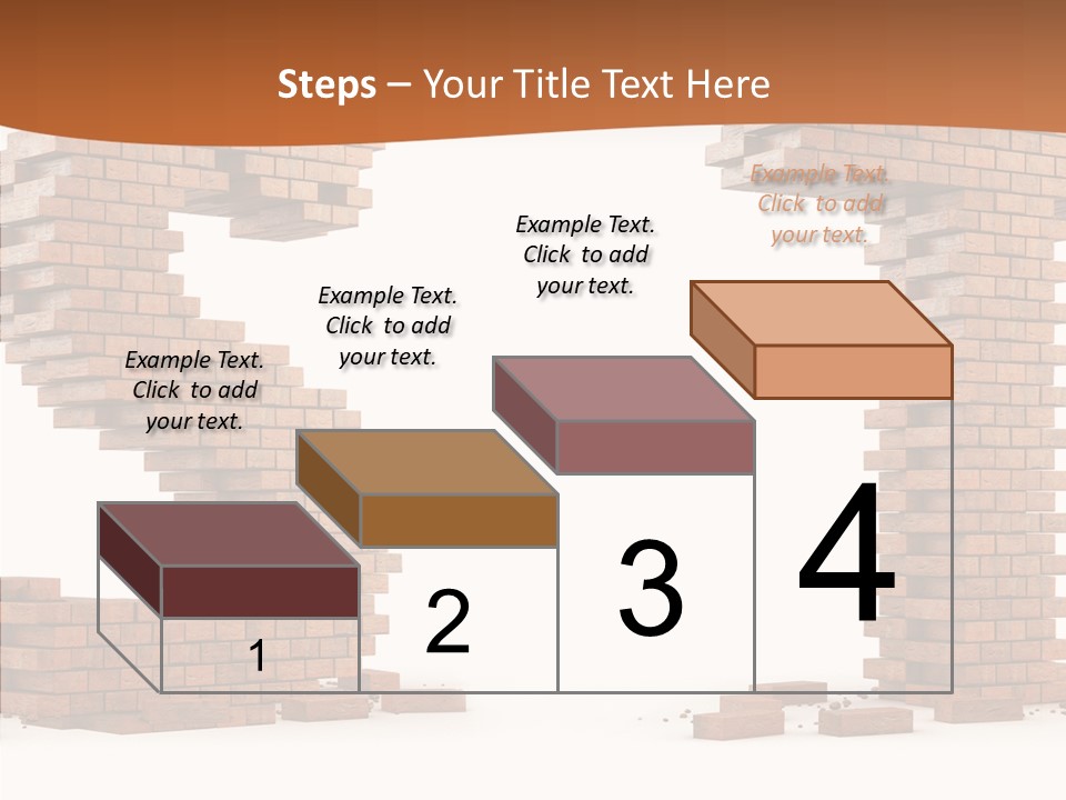 Shape Upper Texture PowerPoint Template