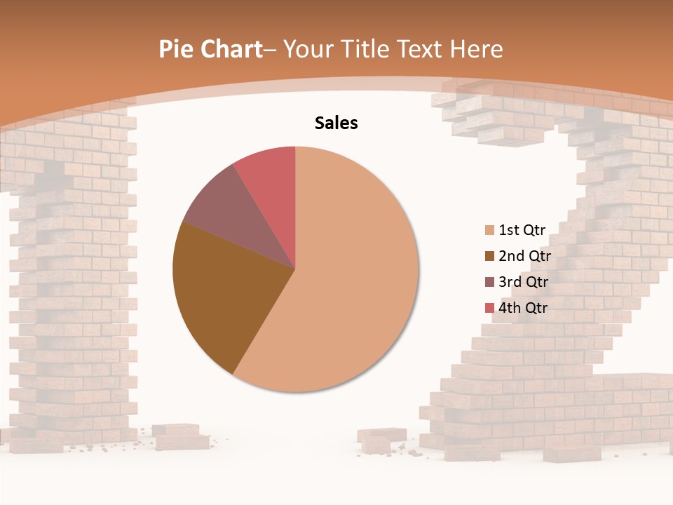 Masonry Architecture Wall PowerPoint Template