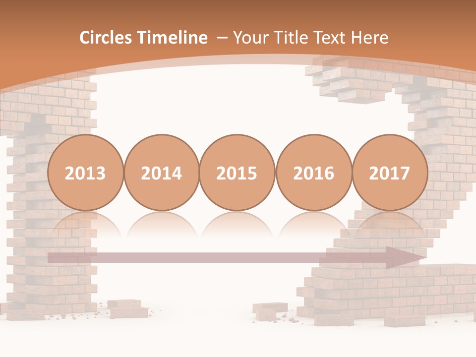 Masonry Architecture Wall PowerPoint Template