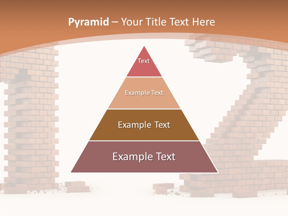 Masonry Architecture Wall PowerPoint Template