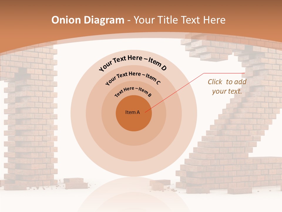 Masonry Architecture Wall PowerPoint Template