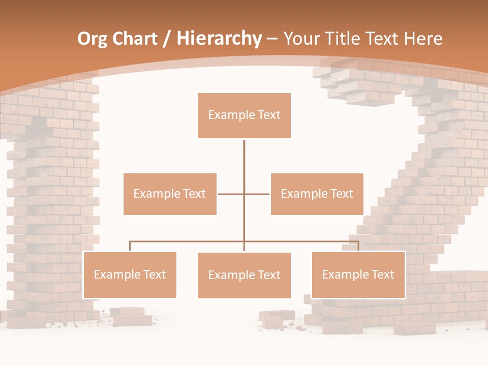 Masonry Architecture Wall PowerPoint Template