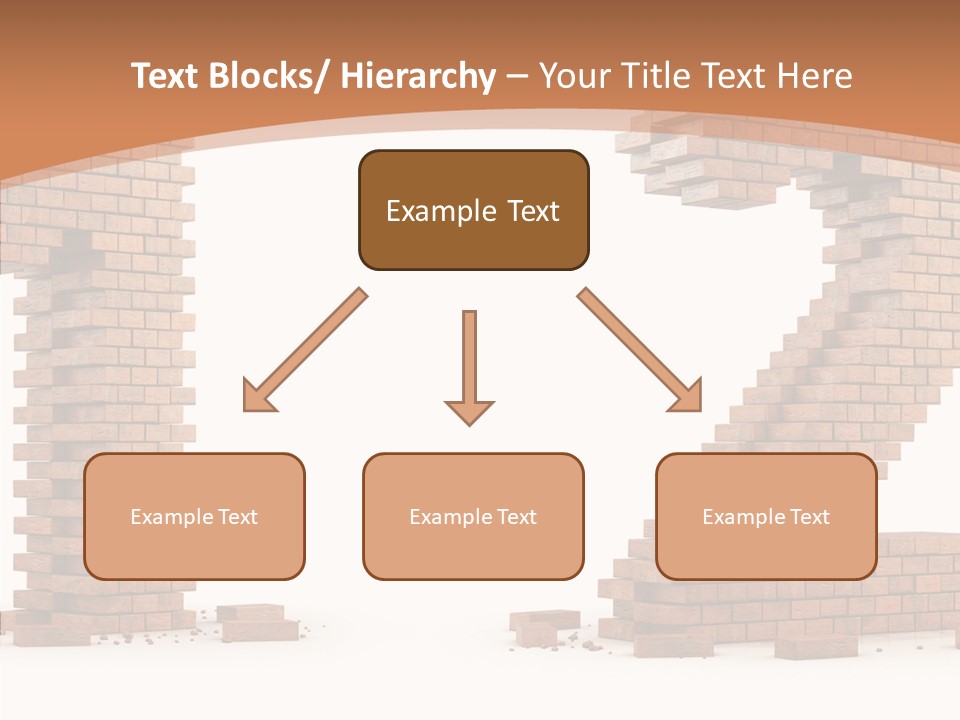 Masonry Architecture Wall PowerPoint Template