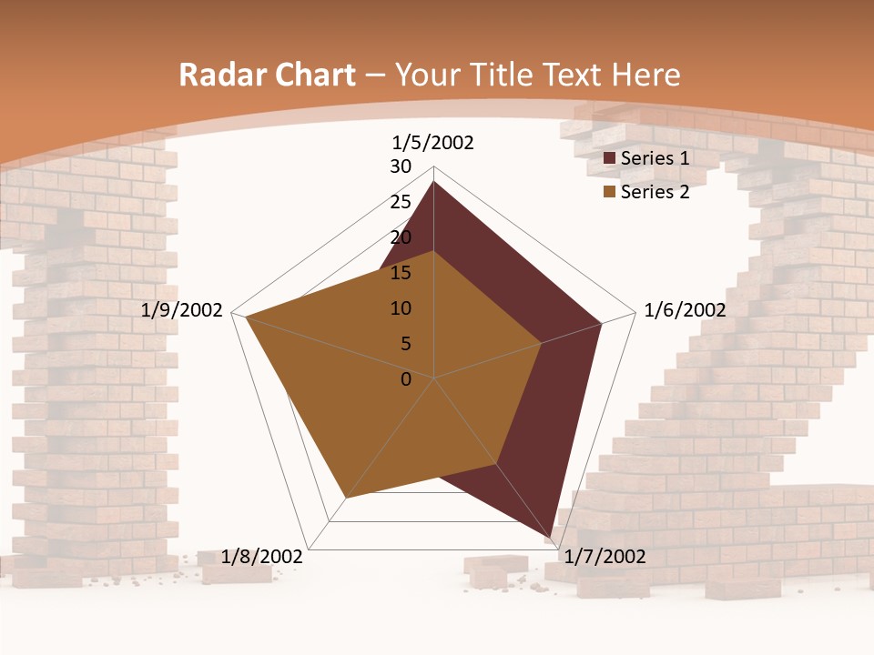 Masonry Architecture Wall PowerPoint Template