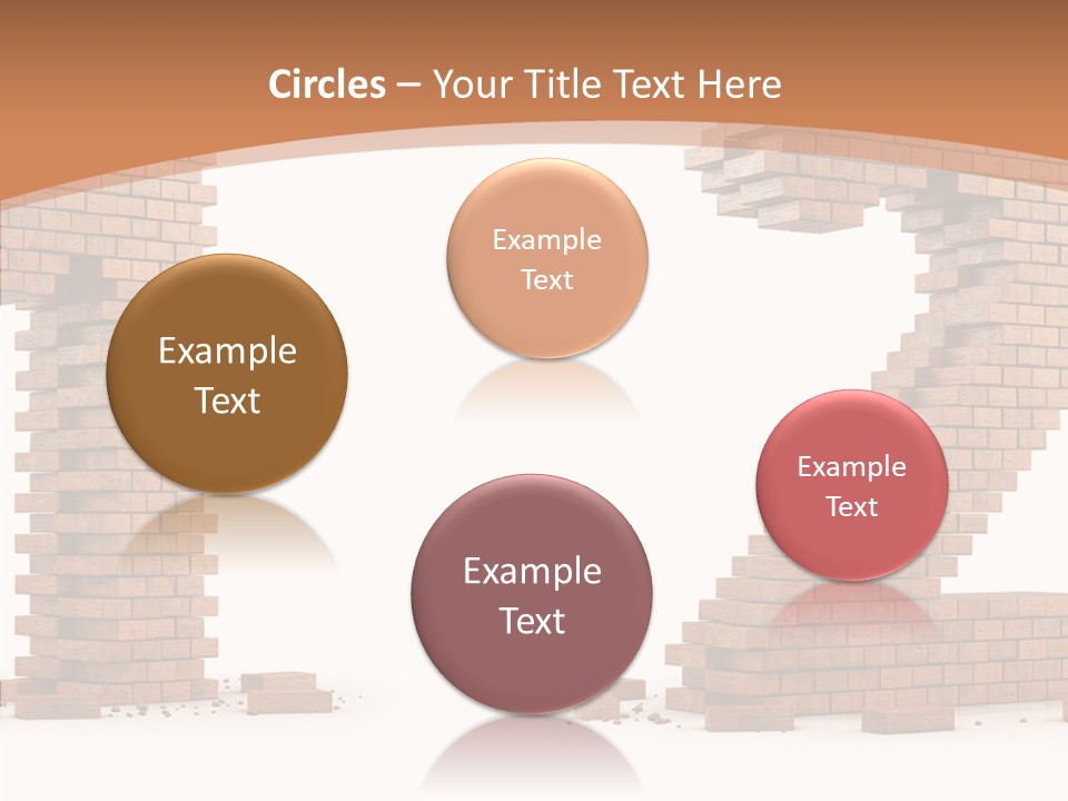 Masonry Architecture Wall PowerPoint Template