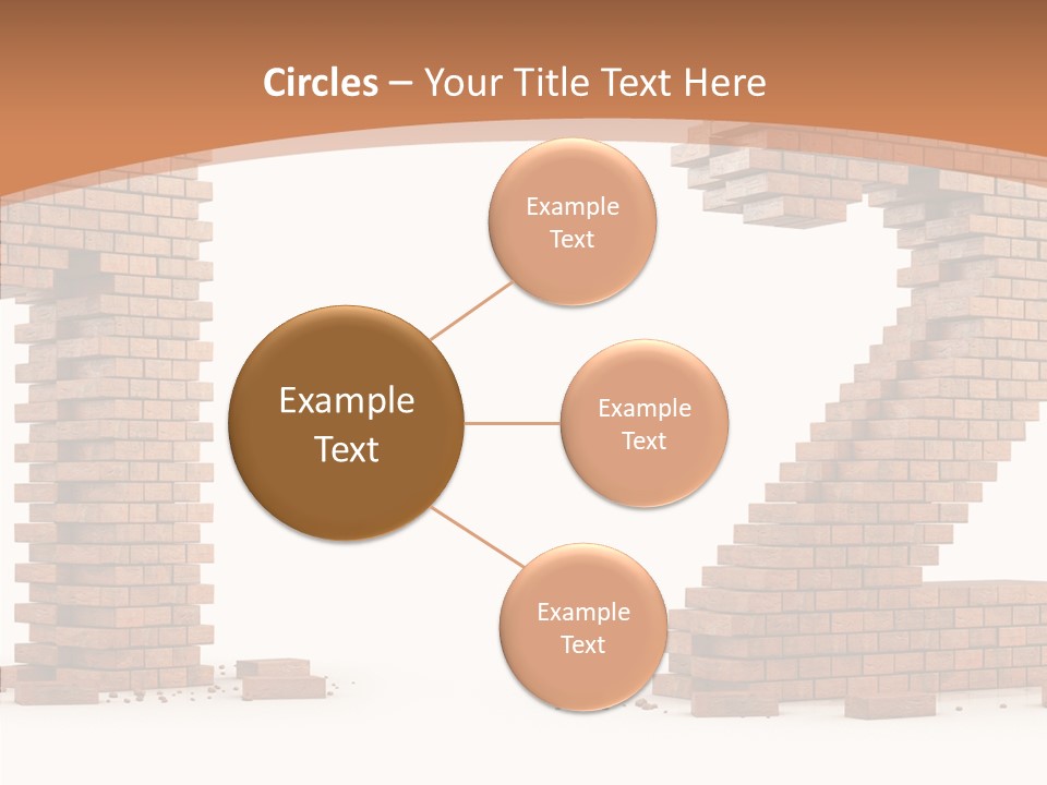 Masonry Architecture Wall PowerPoint Template