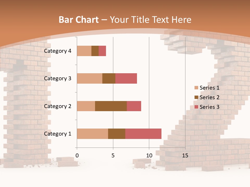 Masonry Architecture Wall PowerPoint Template