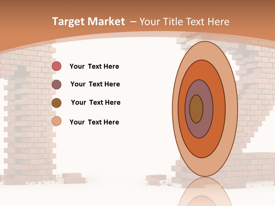 Masonry Architecture Wall PowerPoint Template