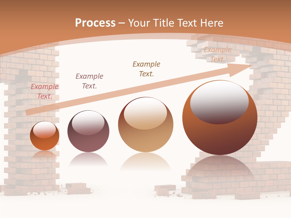 Masonry Architecture Wall PowerPoint Template