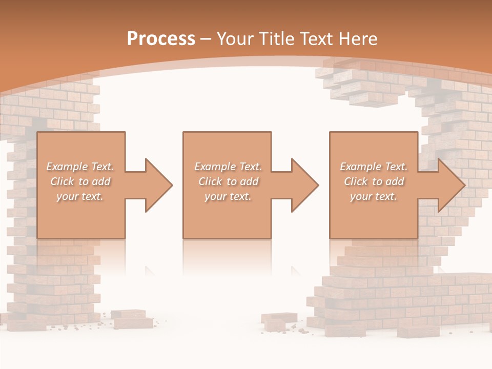 Masonry Architecture Wall PowerPoint Template