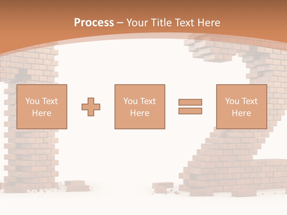 Masonry Architecture Wall PowerPoint Template
