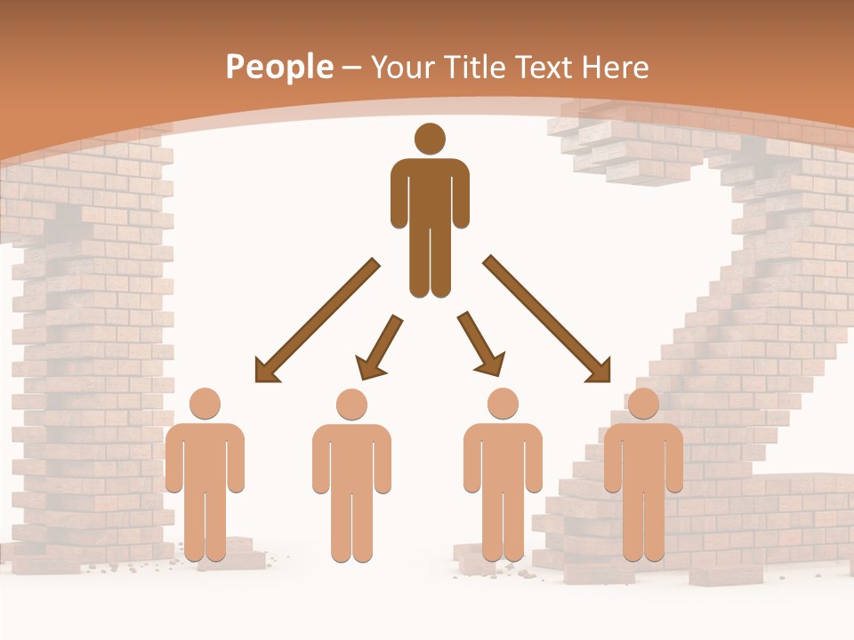 Masonry Architecture Wall PowerPoint Template