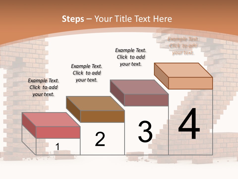 Masonry Architecture Wall PowerPoint Template