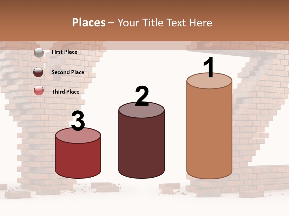 Type Wall Old PowerPoint Template