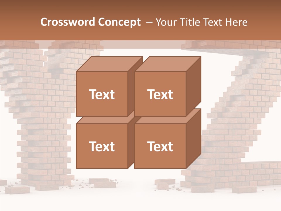 Type Wall Old PowerPoint Template