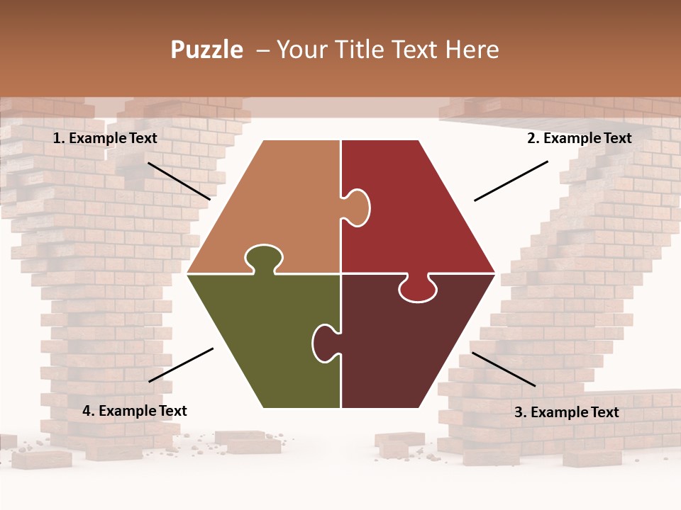 Type Wall Old PowerPoint Template