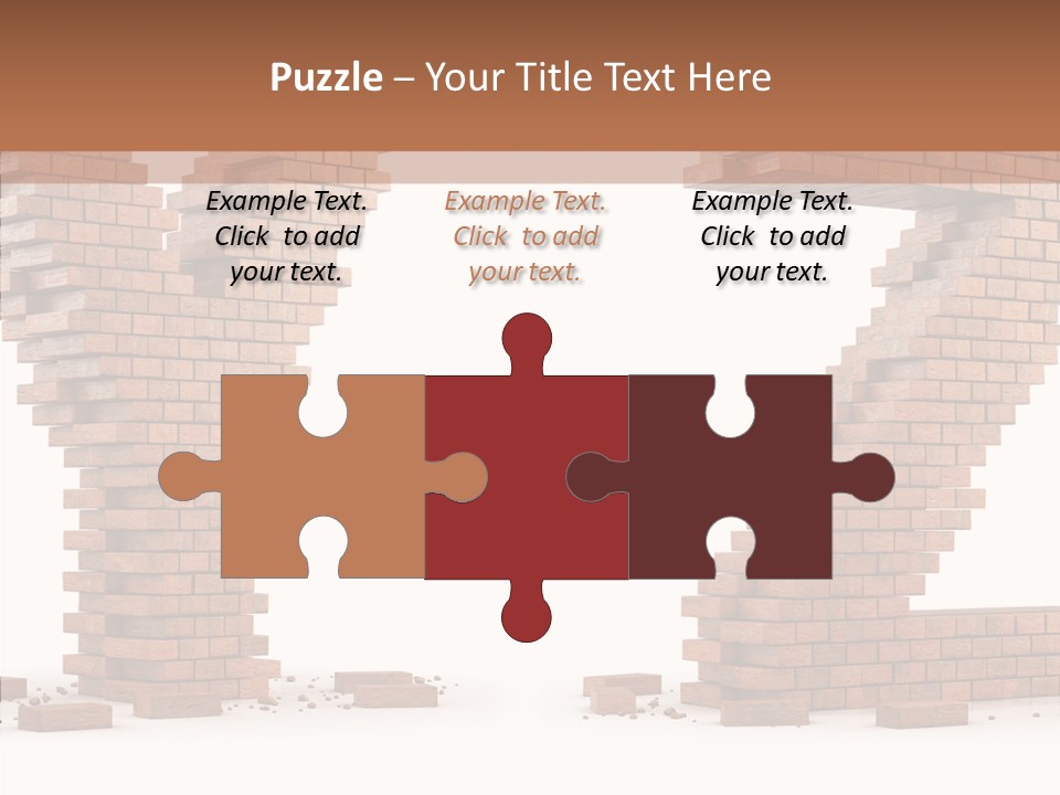 Type Wall Old PowerPoint Template