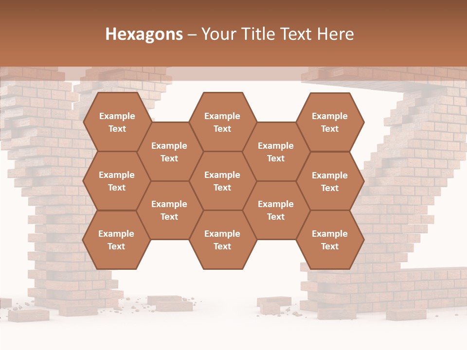 Type Wall Old PowerPoint Template