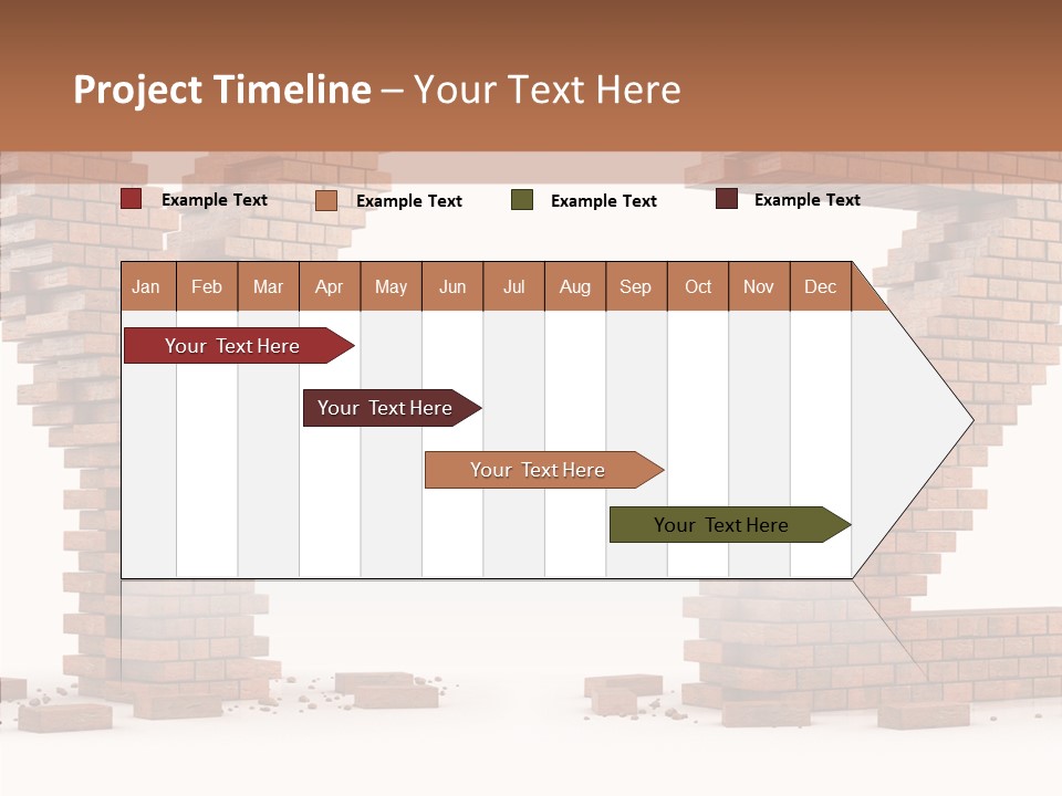 Type Wall Old PowerPoint Template