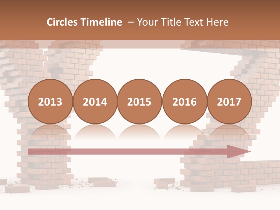 Type Wall Old PowerPoint Template