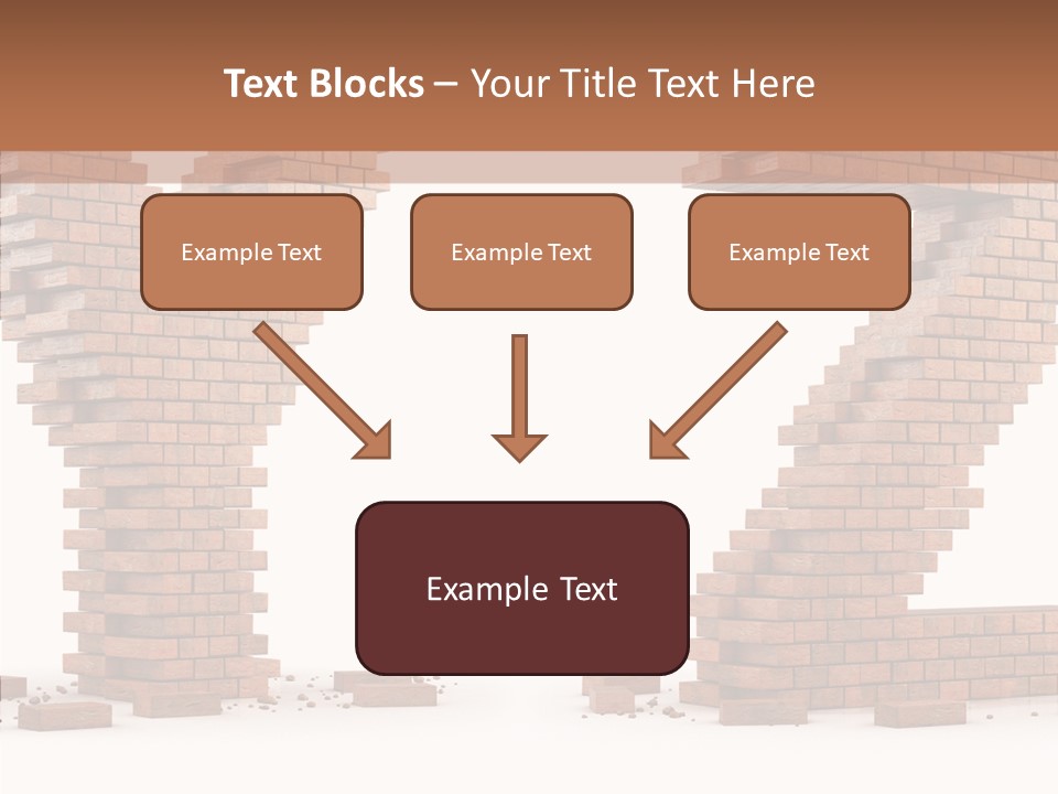 Type Wall Old PowerPoint Template