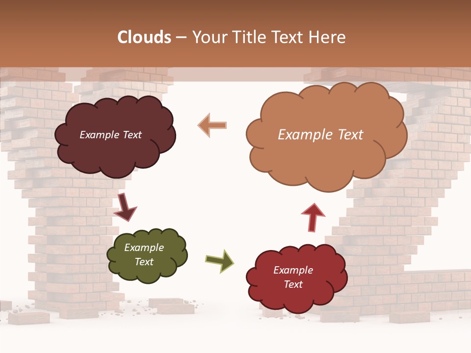 Type Wall Old PowerPoint Template