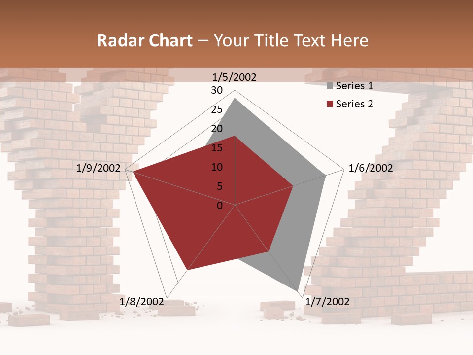 Type Wall Old PowerPoint Template