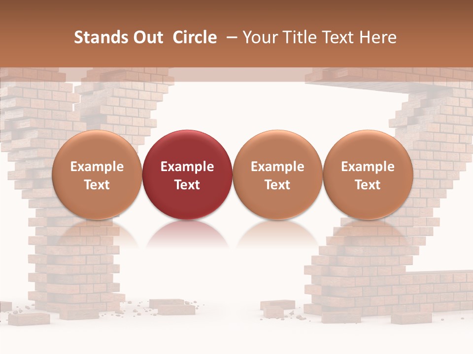 Type Wall Old PowerPoint Template