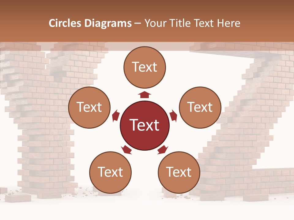 Type Wall Old PowerPoint Template