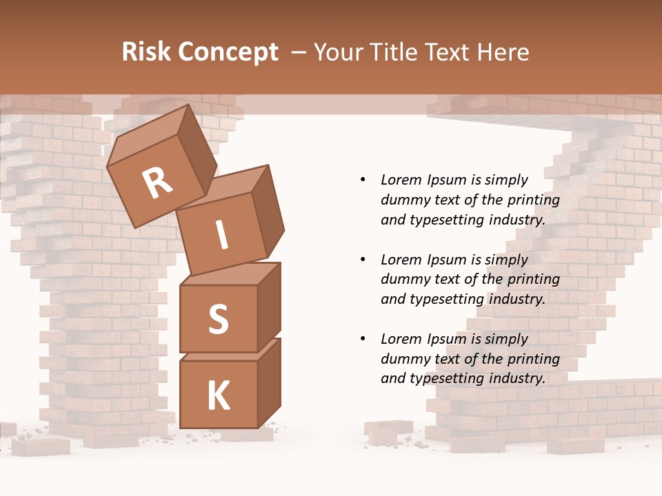 Type Wall Old PowerPoint Template