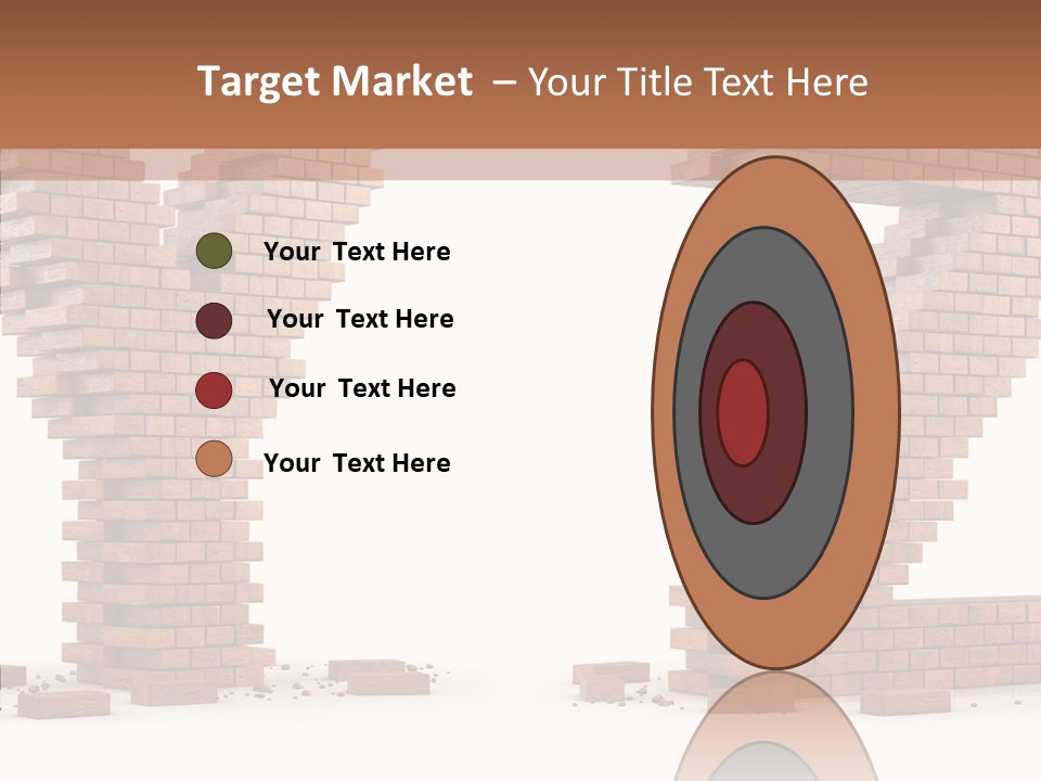 Type Wall Old PowerPoint Template