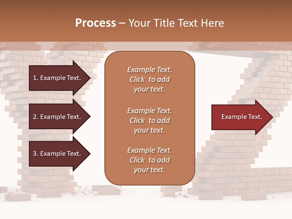 Type Wall Old PowerPoint Template