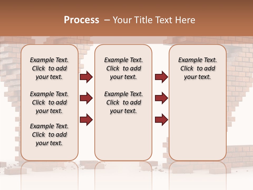 Type Wall Old PowerPoint Template