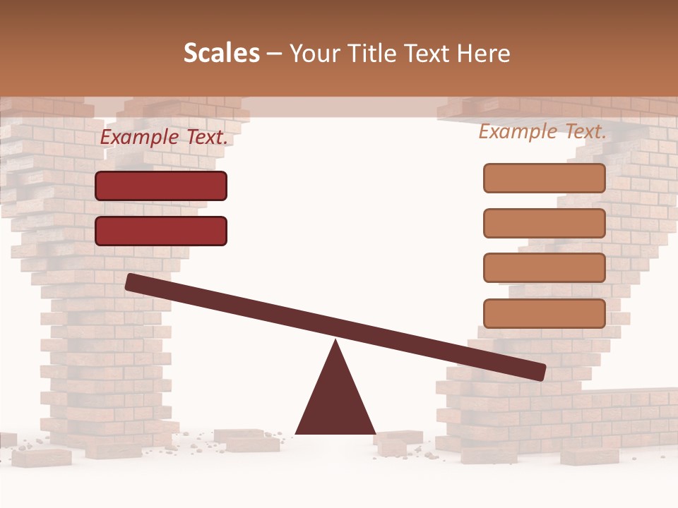Type Wall Old PowerPoint Template