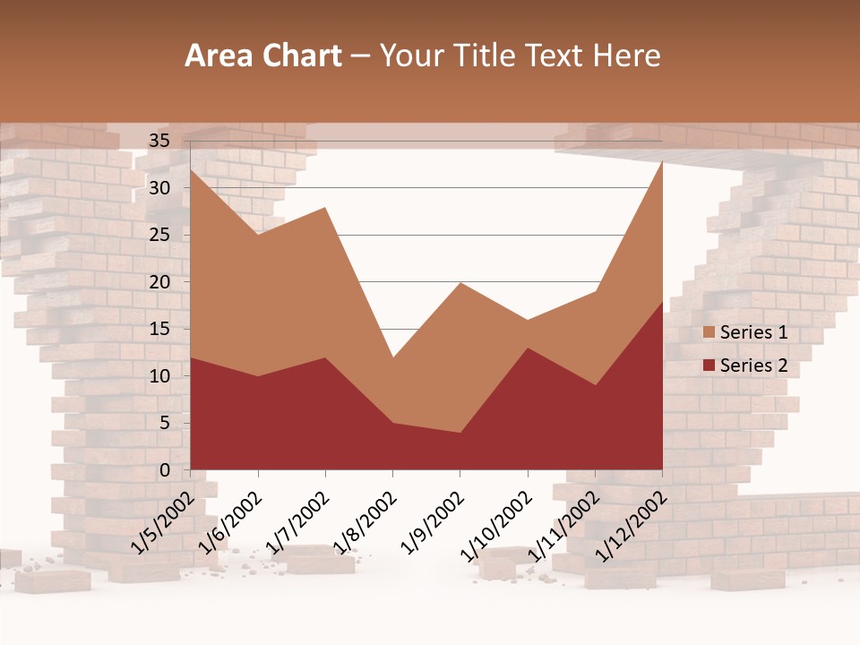 Type Wall Old PowerPoint Template