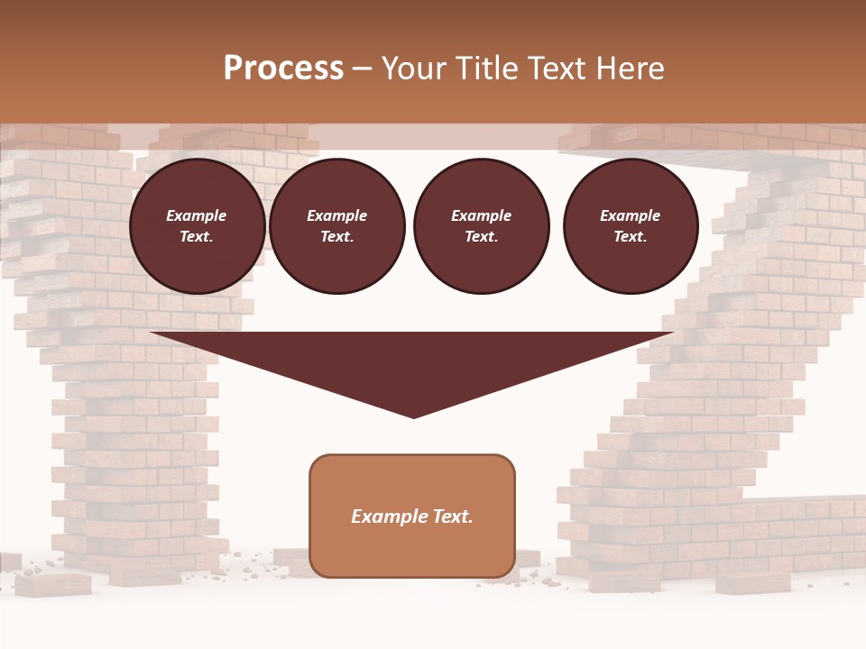Type Wall Old PowerPoint Template