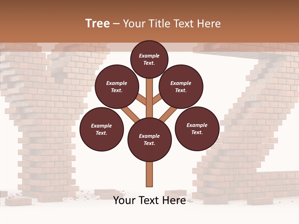 Type Wall Old PowerPoint Template