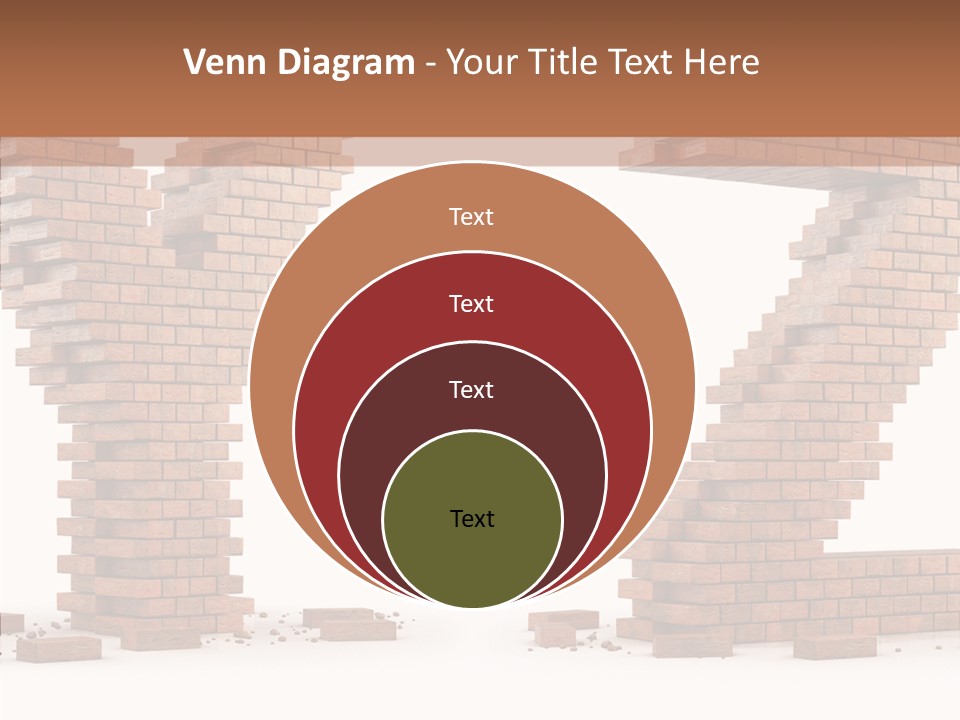Type Wall Old PowerPoint Template