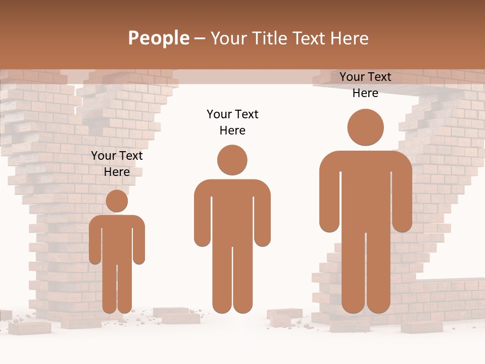 Type Wall Old PowerPoint Template