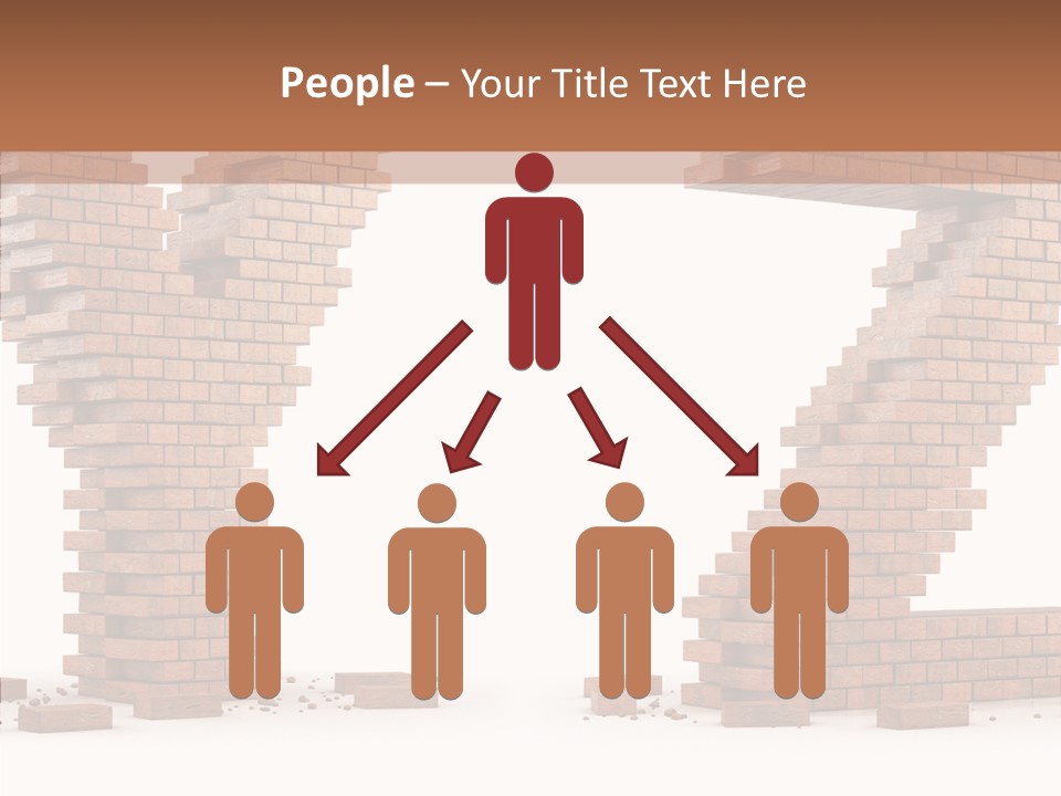 Type Wall Old PowerPoint Template