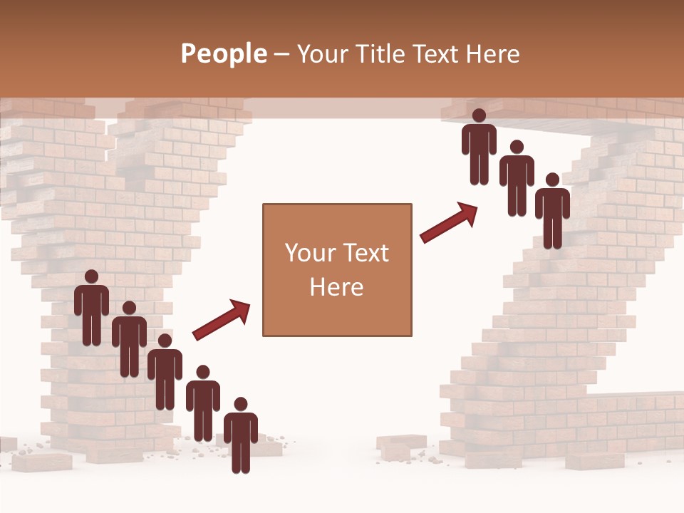 Type Wall Old PowerPoint Template