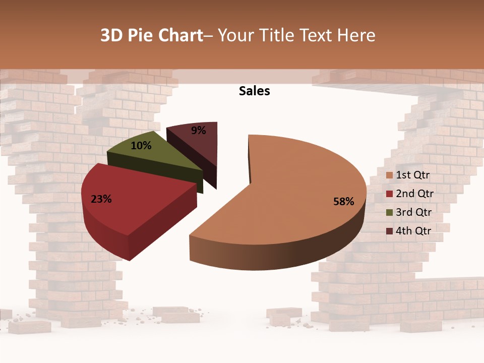 Type Wall Old PowerPoint Template