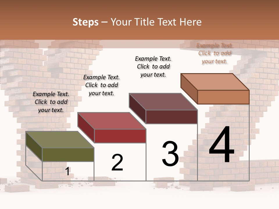 Type Wall Old PowerPoint Template