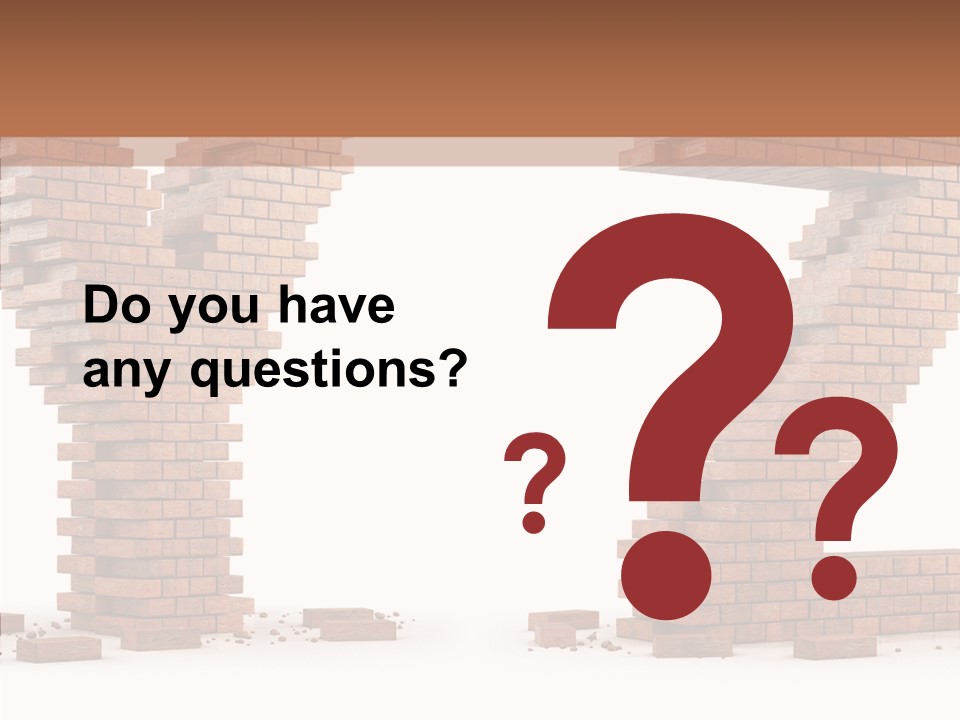 Type Wall Old PowerPoint Template