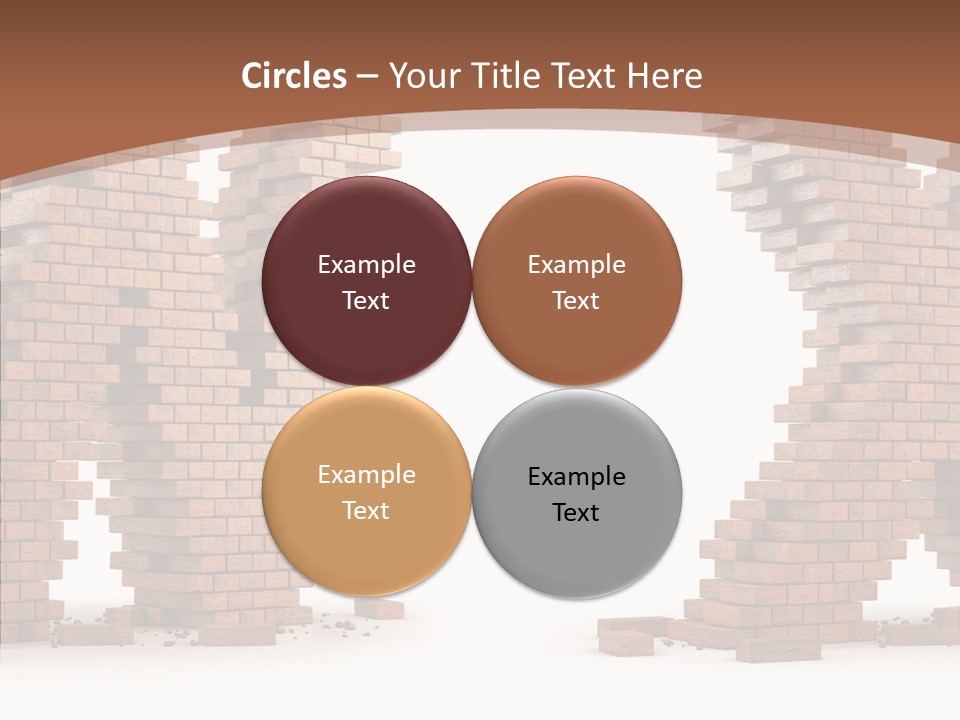 Pattern White Old PowerPoint Template