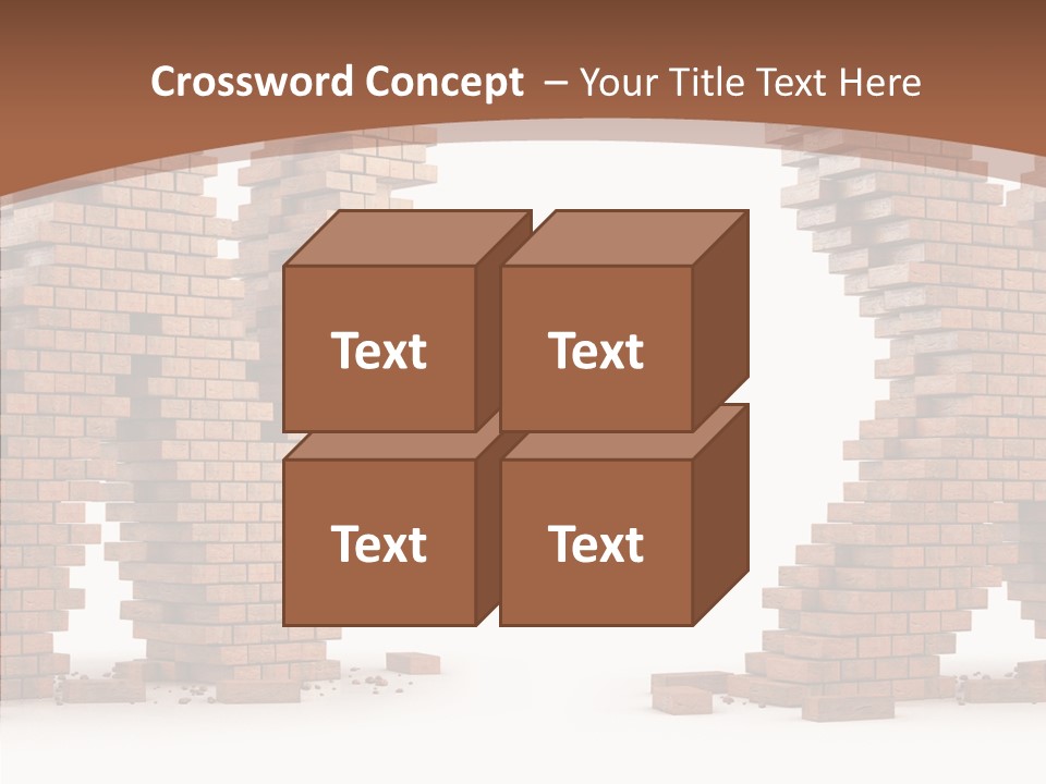 Pattern White Old PowerPoint Template