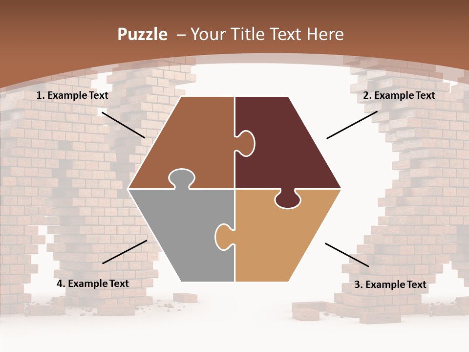 Pattern White Old PowerPoint Template