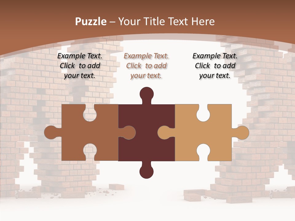 Pattern White Old PowerPoint Template