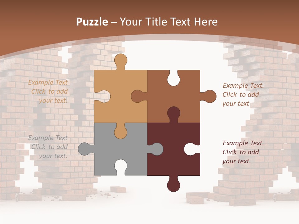 Pattern White Old PowerPoint Template